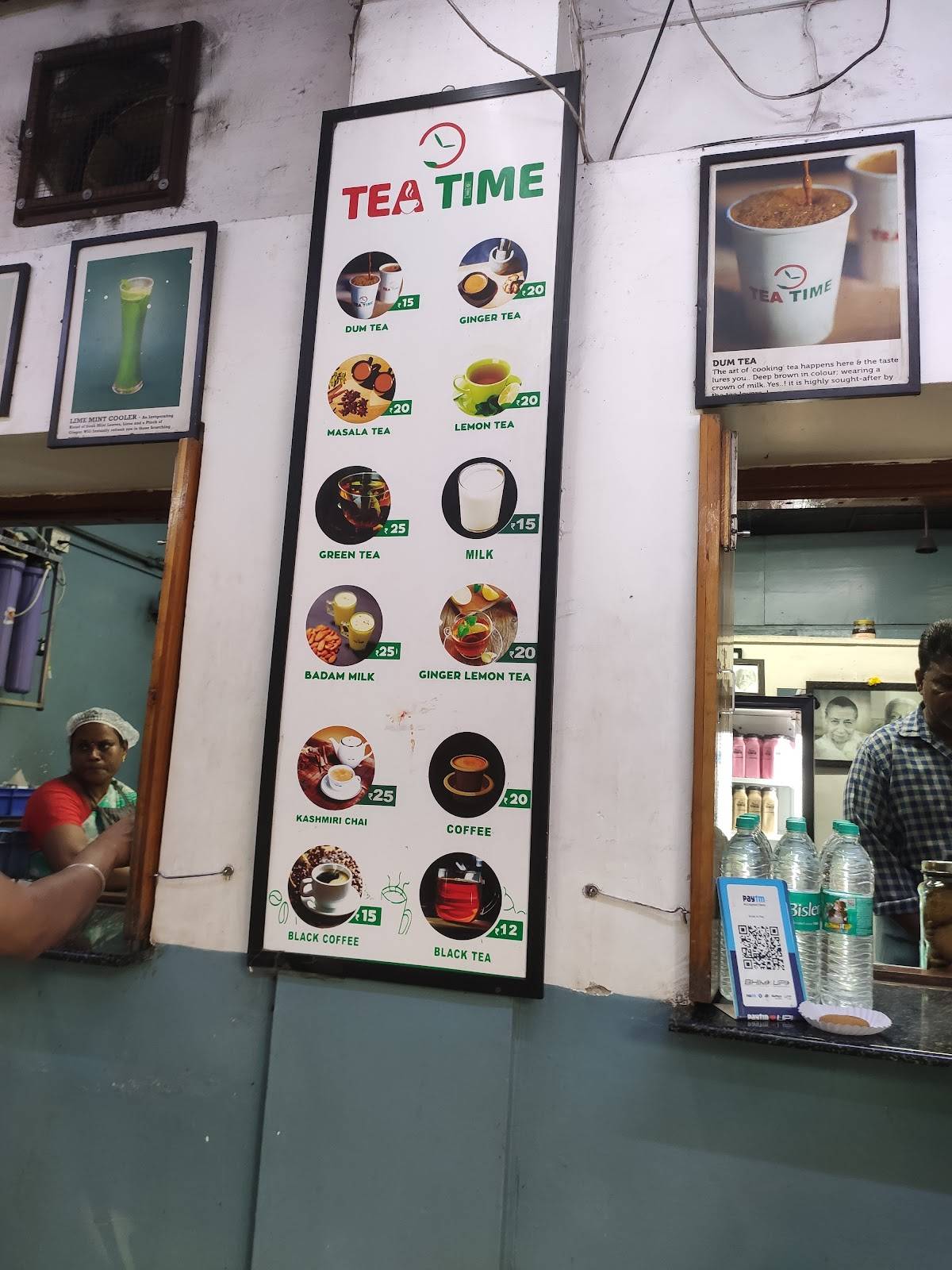 TEA TIME menu