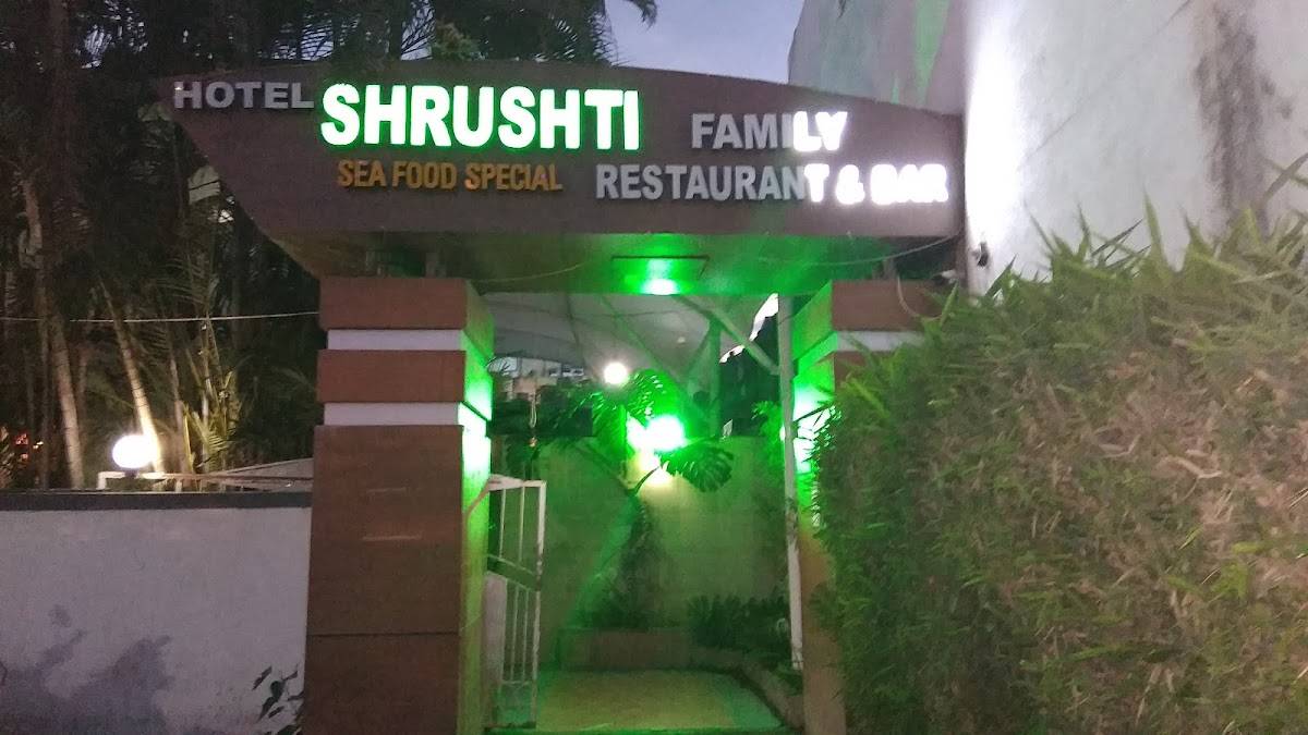 Hotel Srushti menu