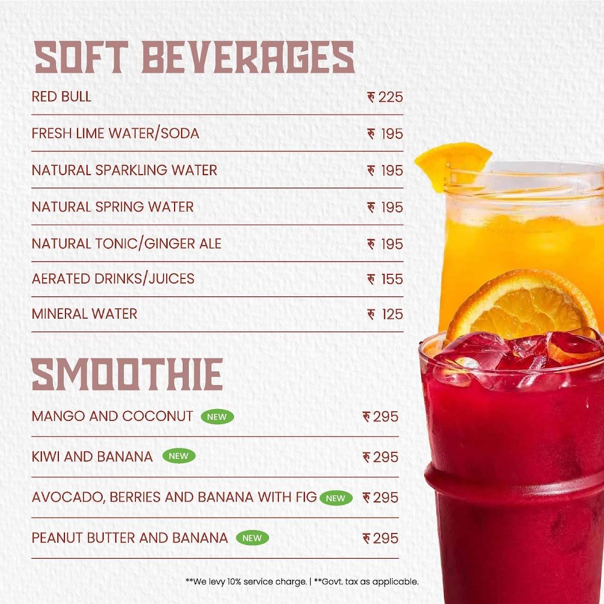 Yeti - The Himalayan Kitchen, Kalyani Nagar menu