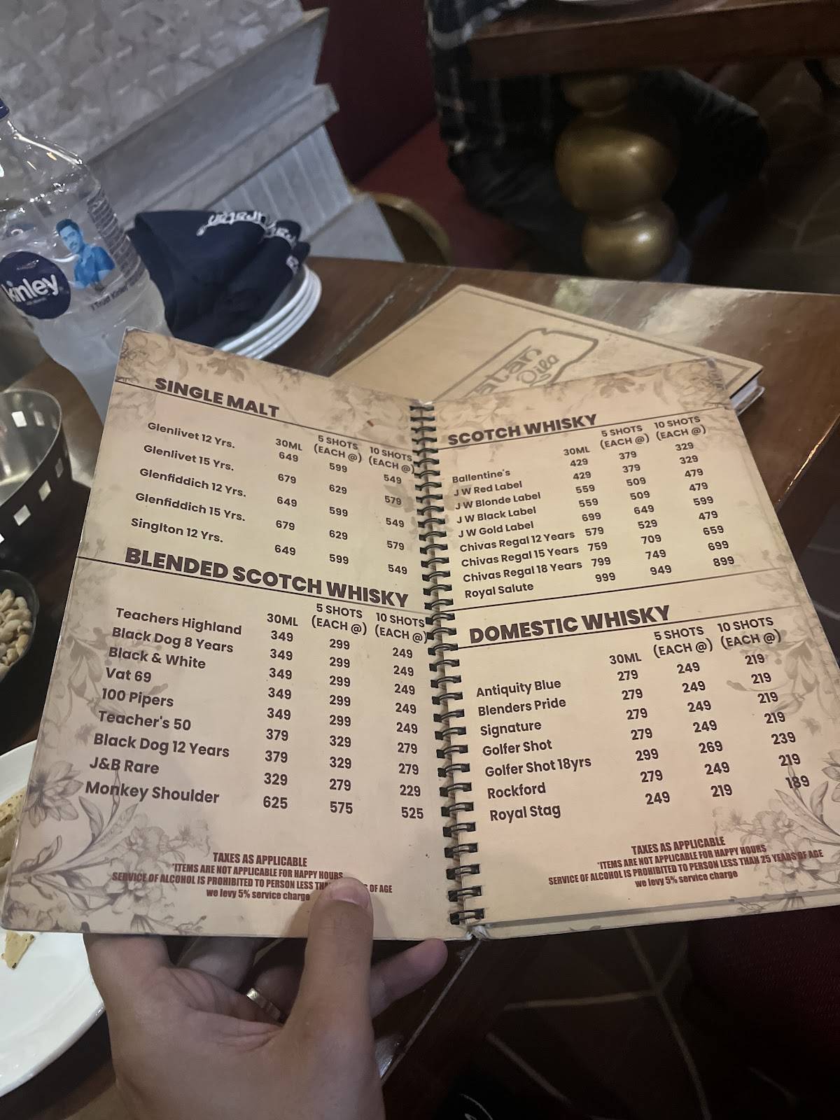 Puratan Restaurant menu