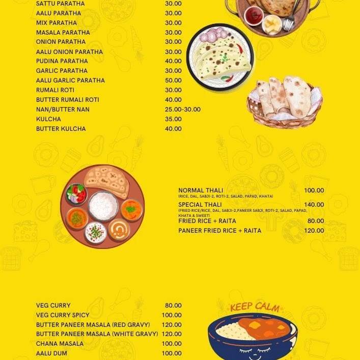 Pushpa Ki Rasoi menu