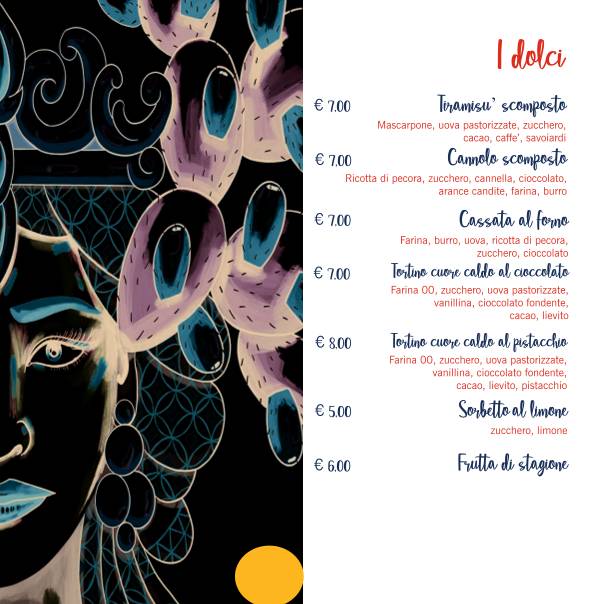 Menu di Magna Roma 