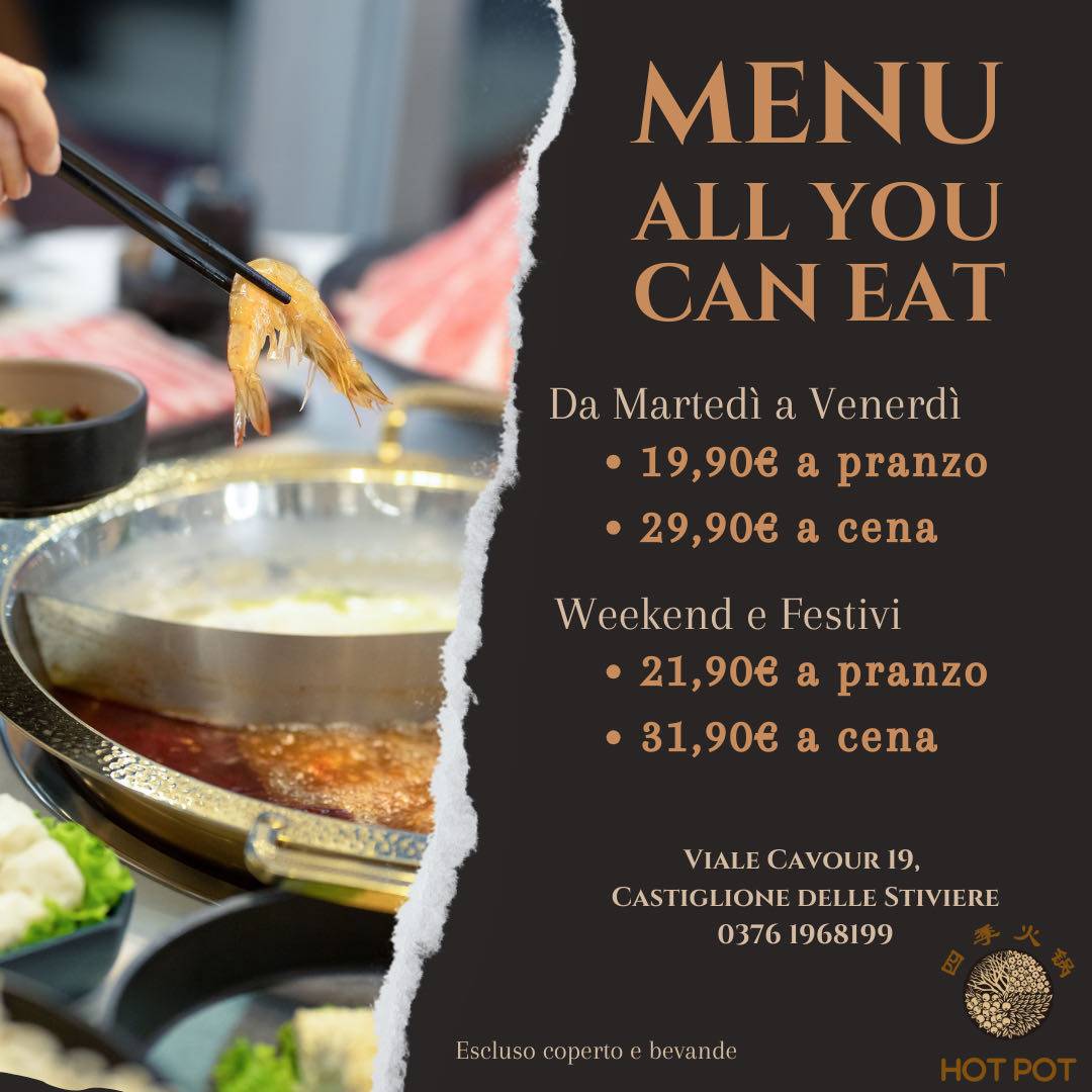 Menu di Quattro Stagioni Hot Pot 