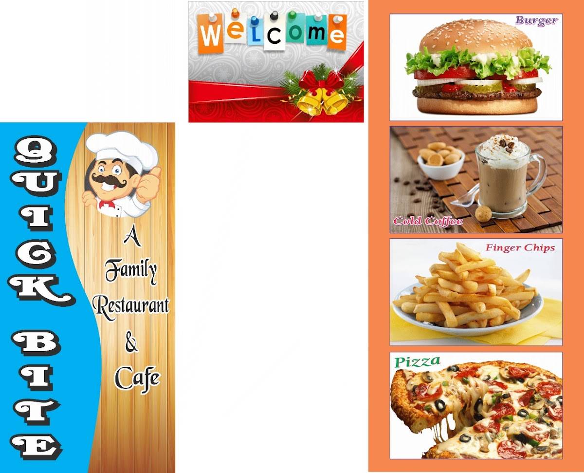 Quick bite restaurant menu