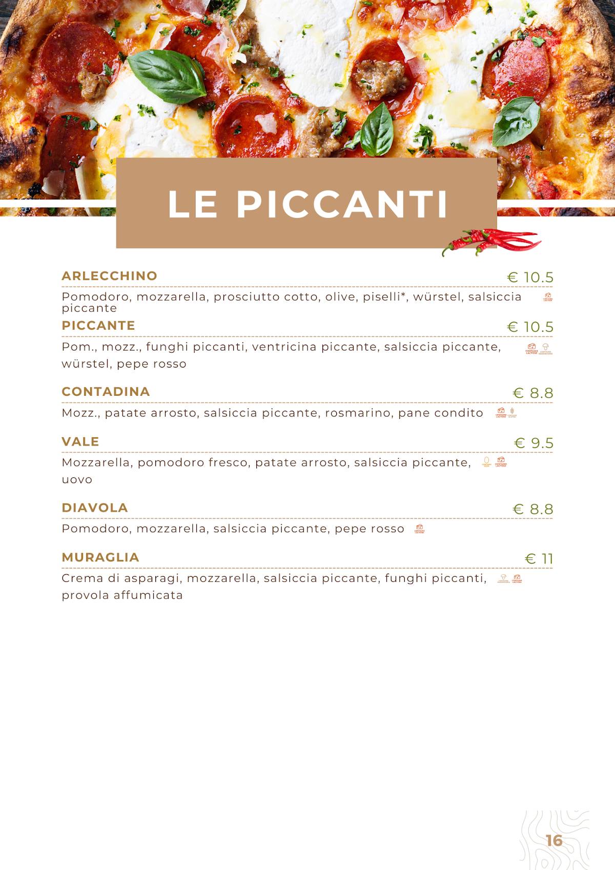 Menu di Bar Savini - Bar Pasticceria Ristorante Pizzeria Gelateria 
