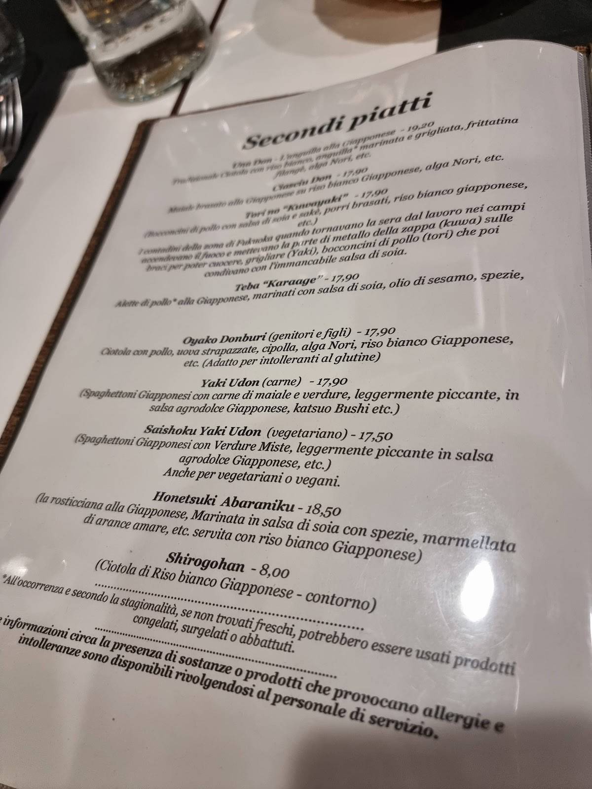 Menu di RamenGirl by EnotecaLuca 