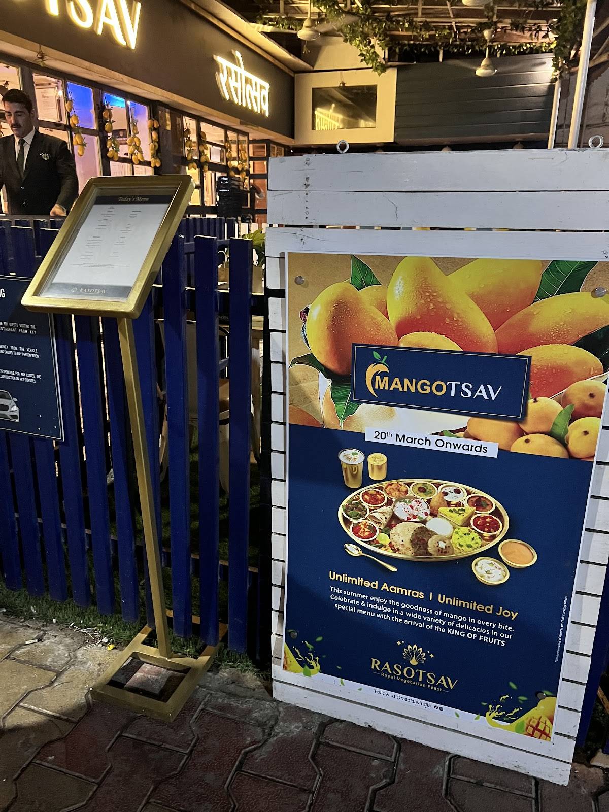 Rasotsav menu