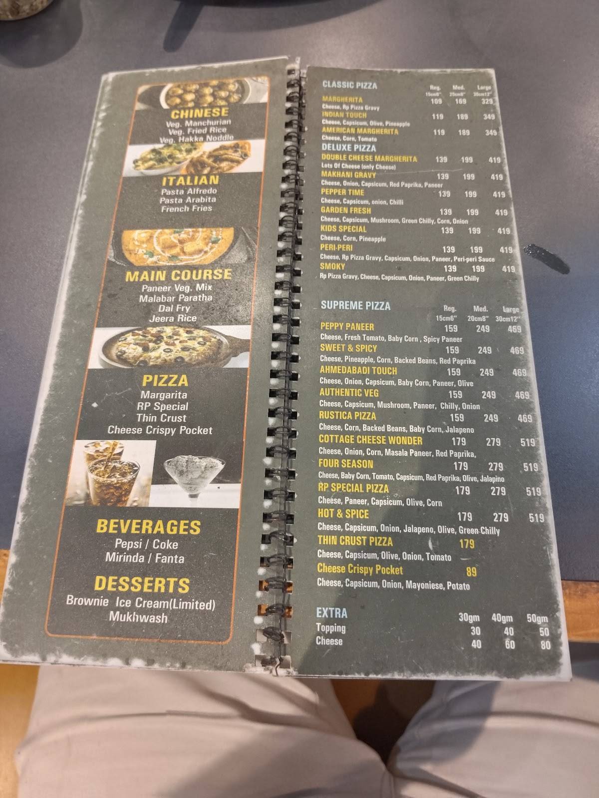 Real Paprika Halvad menu