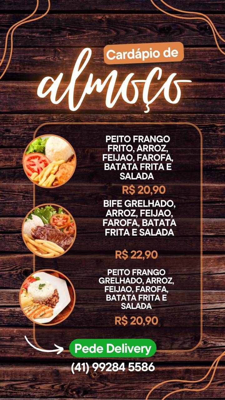 Rebouças Restaurante e Café cardápio