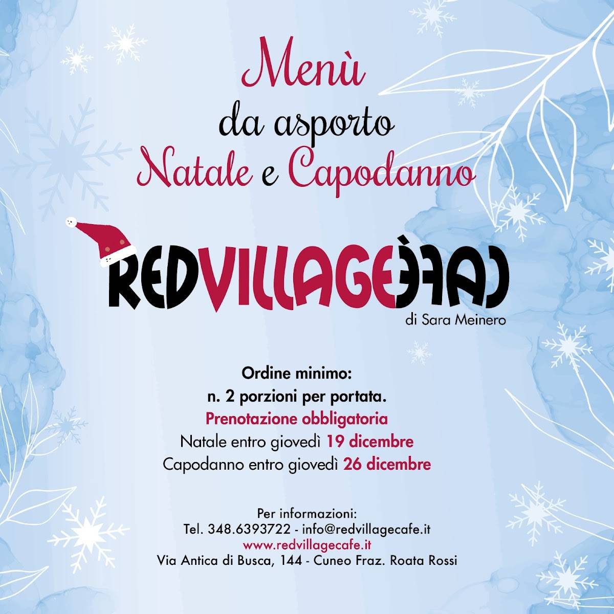 Menu di Red Village Café 
