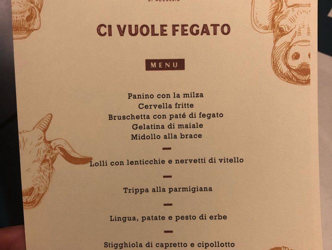 Menu di Accursio Ristorante 