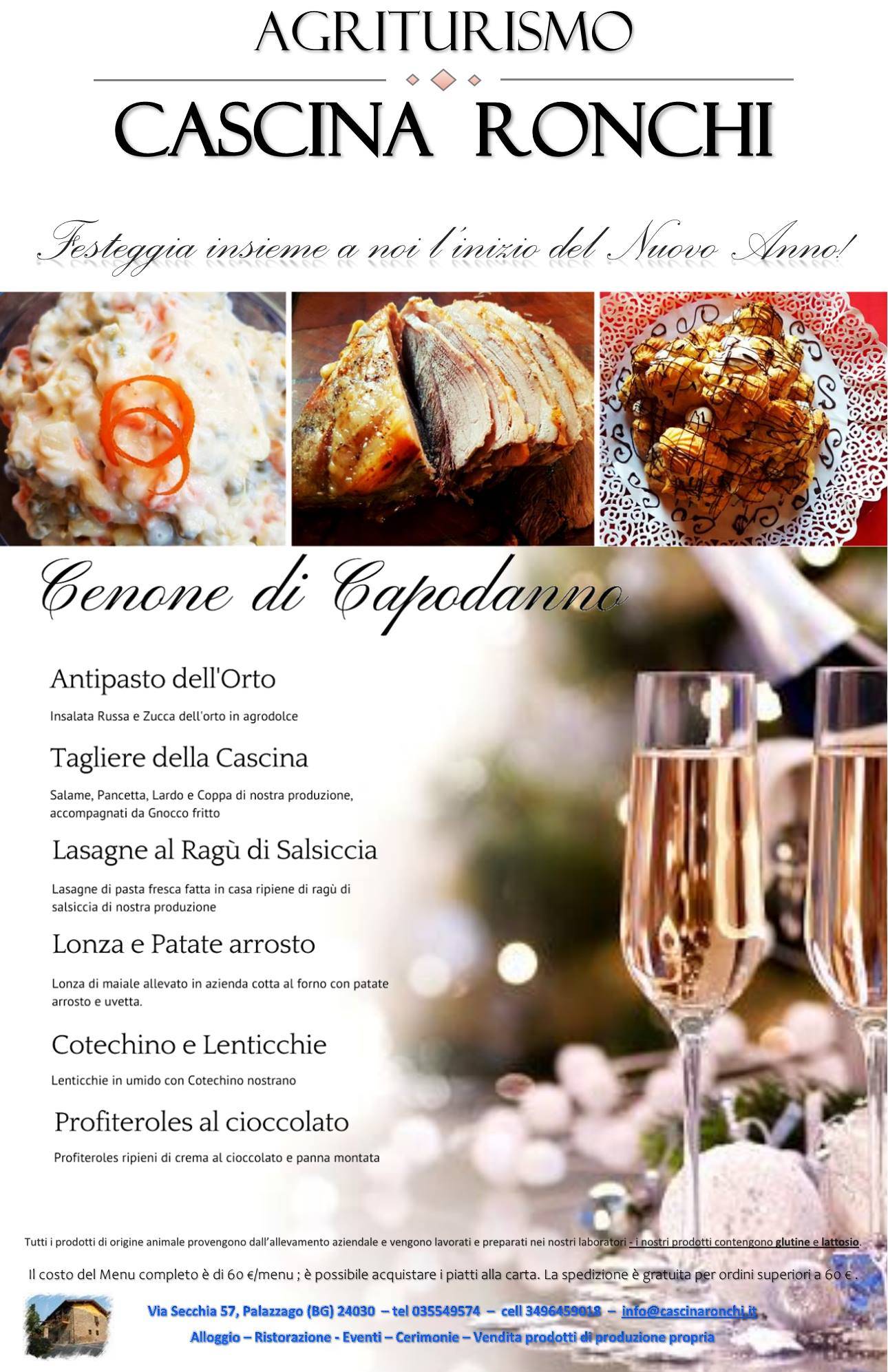 Menu di Agriturismo Cascina Ronchi 