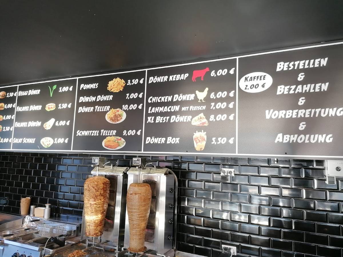 Menu at BEST DÖNER restaurant, Gütersloh