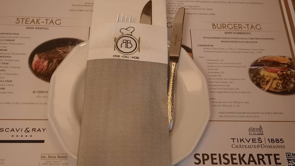 Menu de Restaurant Balkan