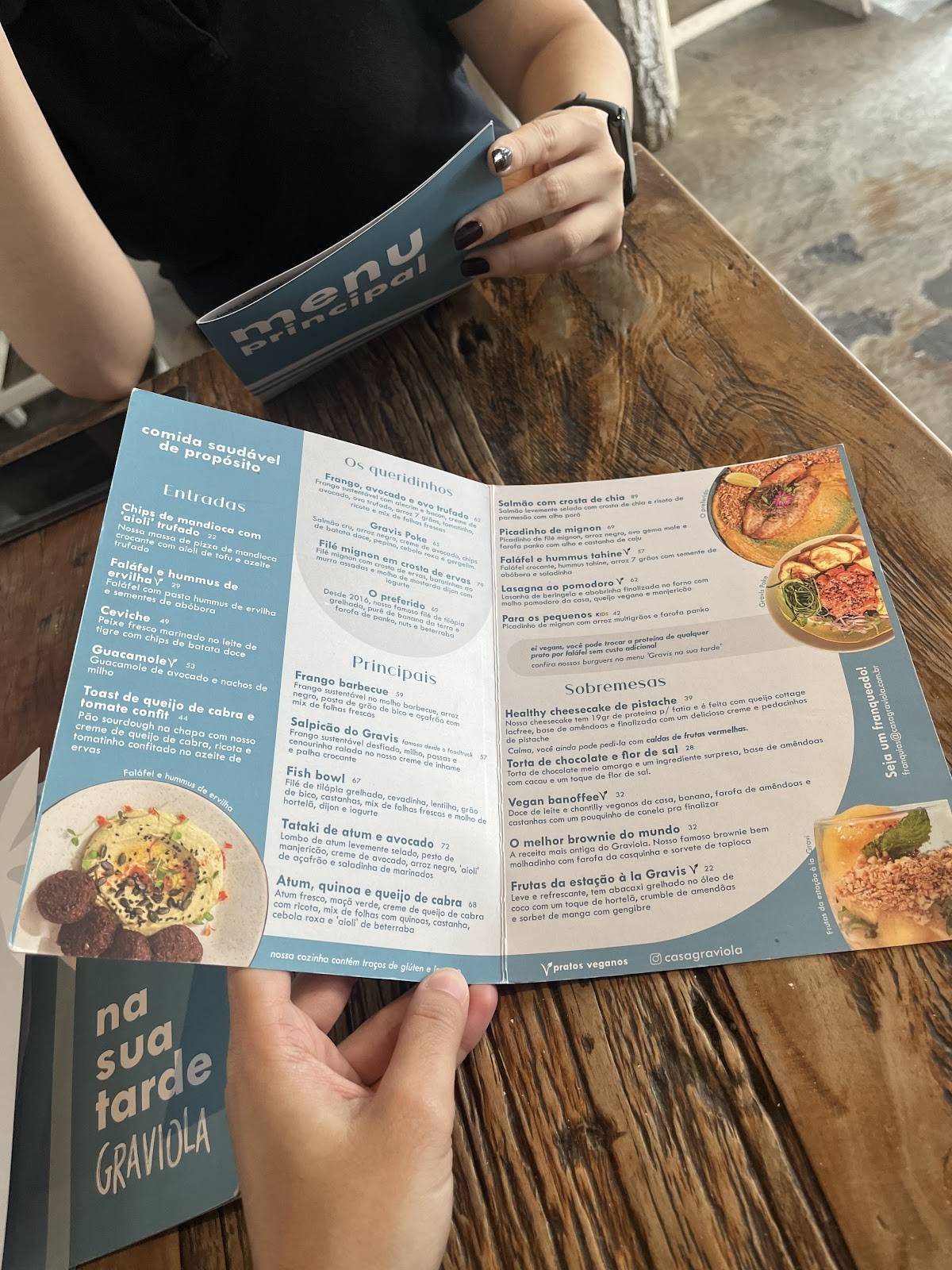 Casa Graviola - Leblon: Alimentação Saudável, Café, Açaí, Delivery, RJ cardápio