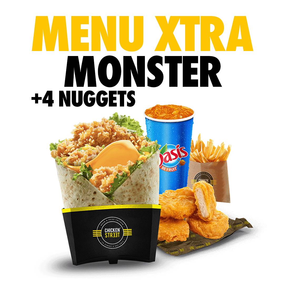 Menu de Chicken Street Roubaix Naan & Fried Chicken