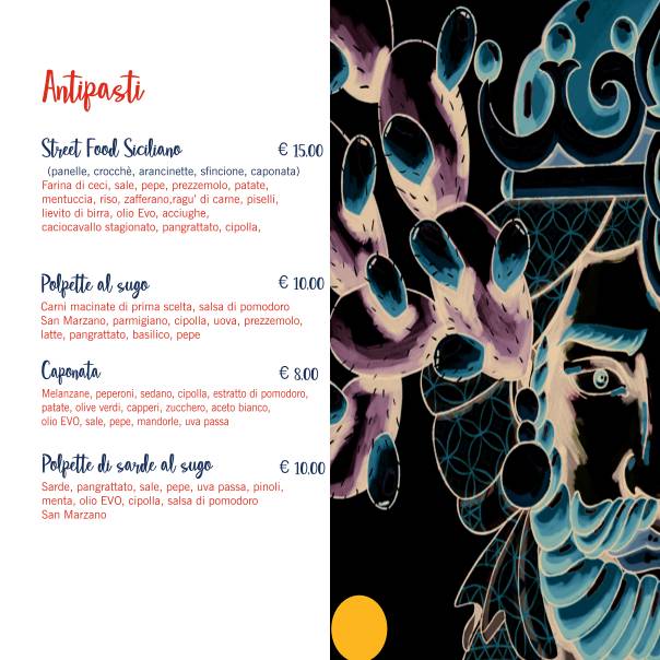 Menu di Magna Roma 