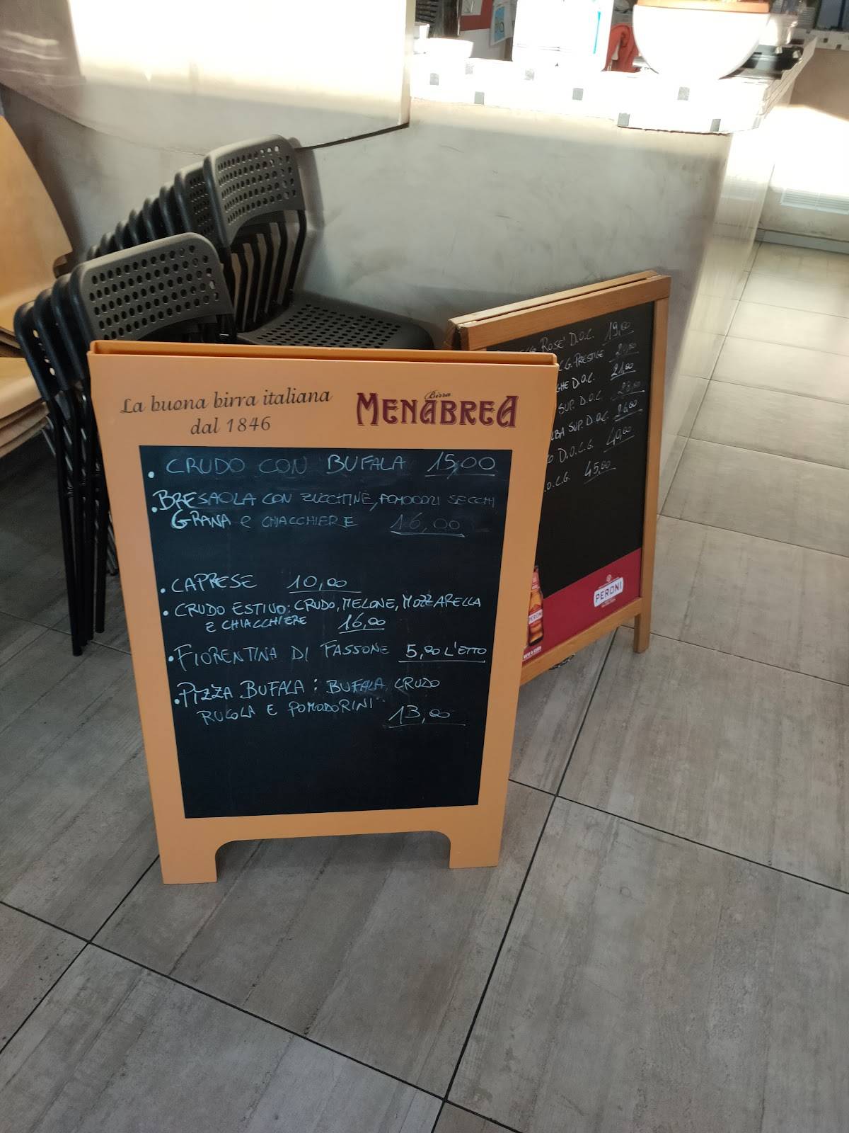 Menu di Da Alvaro 