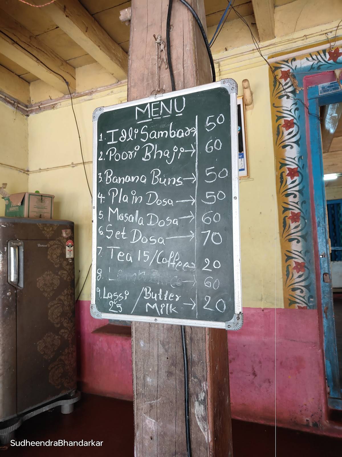 Dattaprasad tiffin canteen menu