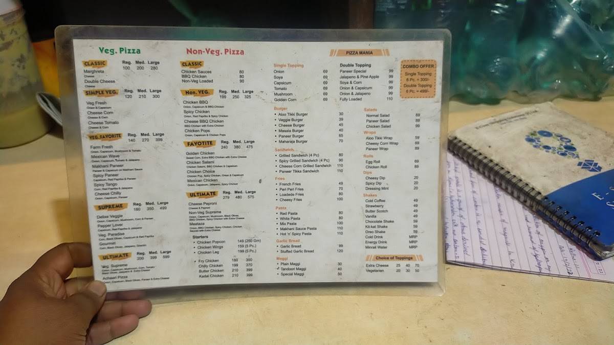 Delicious Bite menu