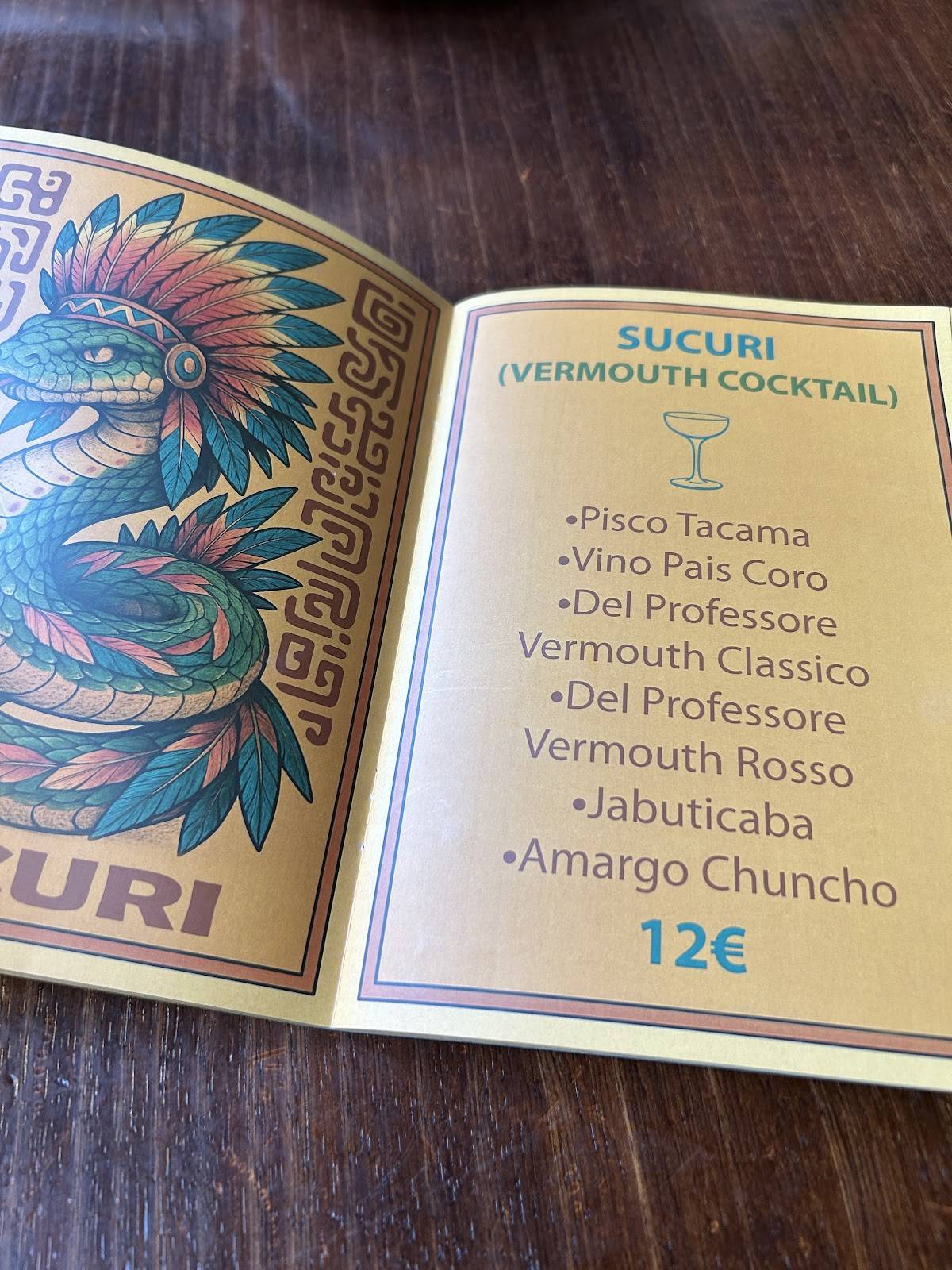 Menu di Dhole Milano 
