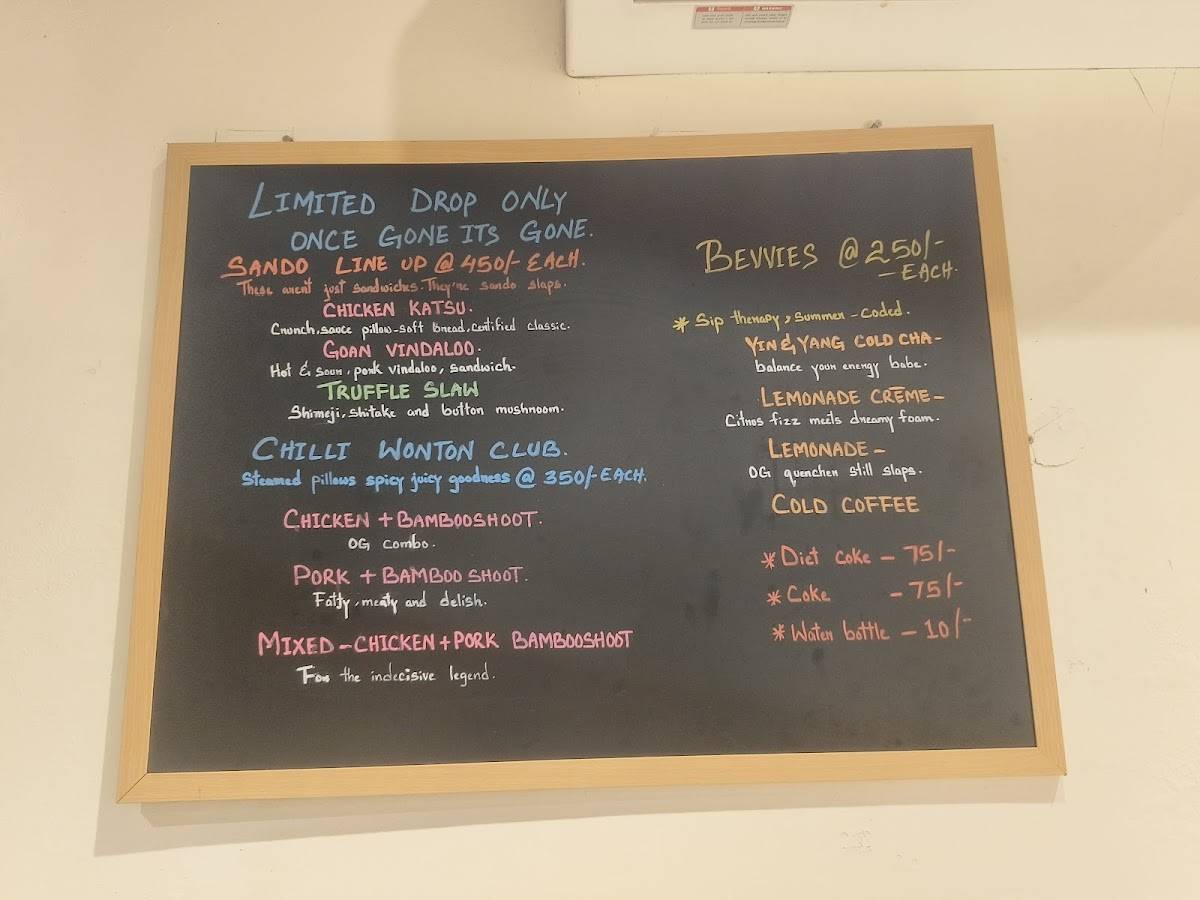 Dofu menu