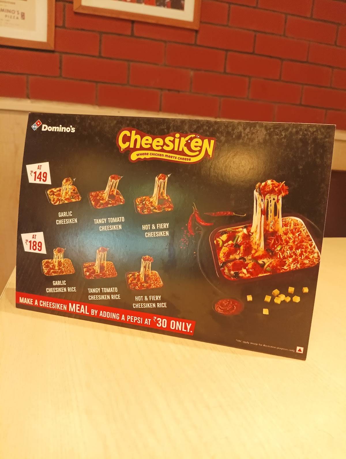 Domino's Pizza Peelamedu, Coimbatore menu