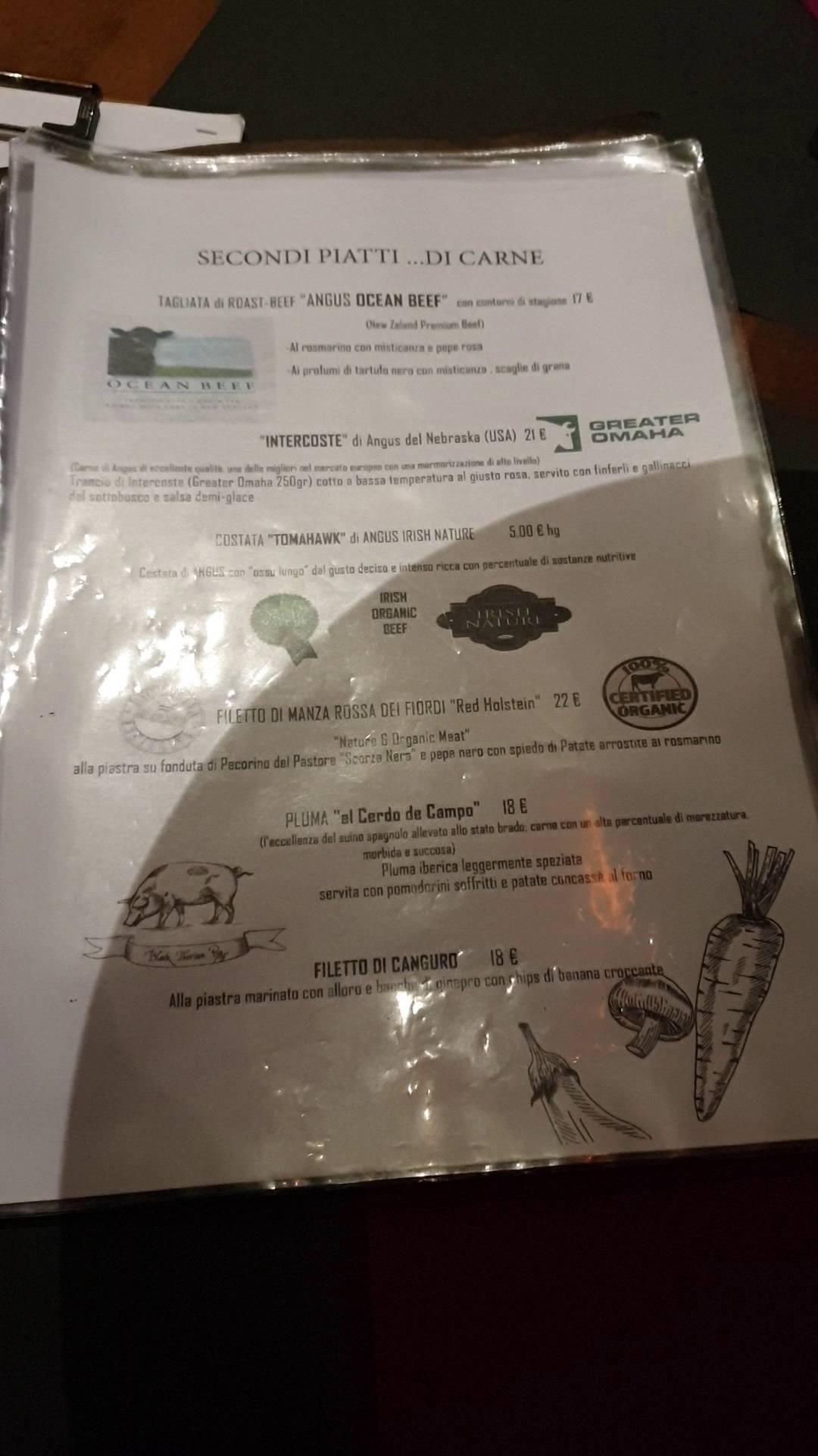 Menu di Eclectique 