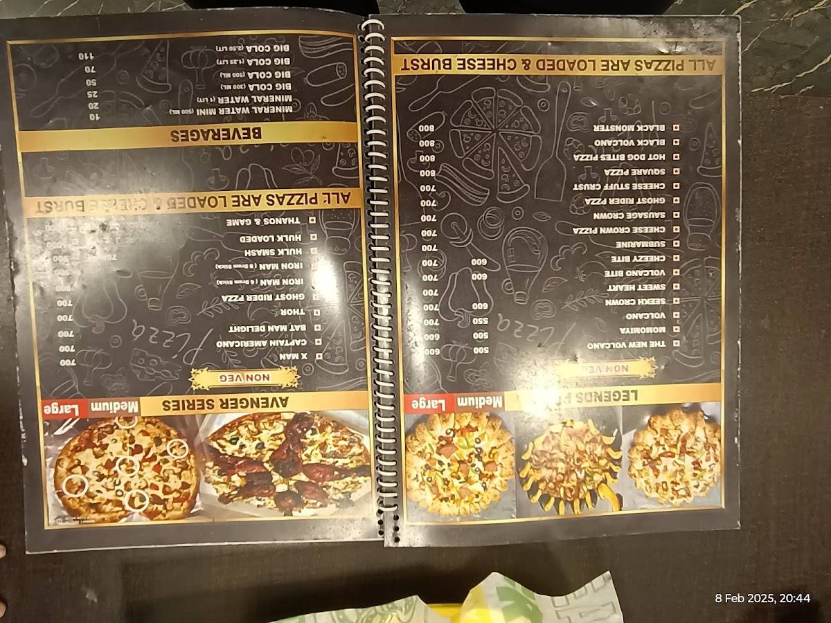 FAMOUS PIZZA (ZUBAIR BHAI) menu