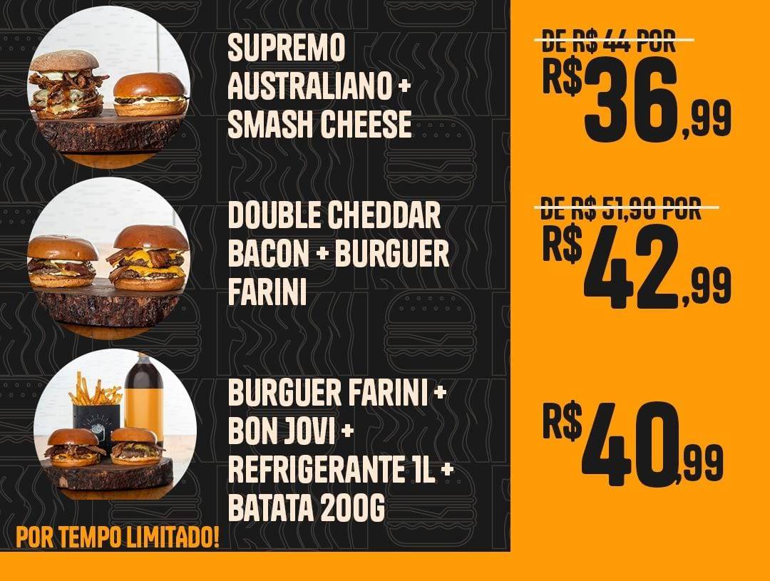 Farini pizzaria pina cardápio