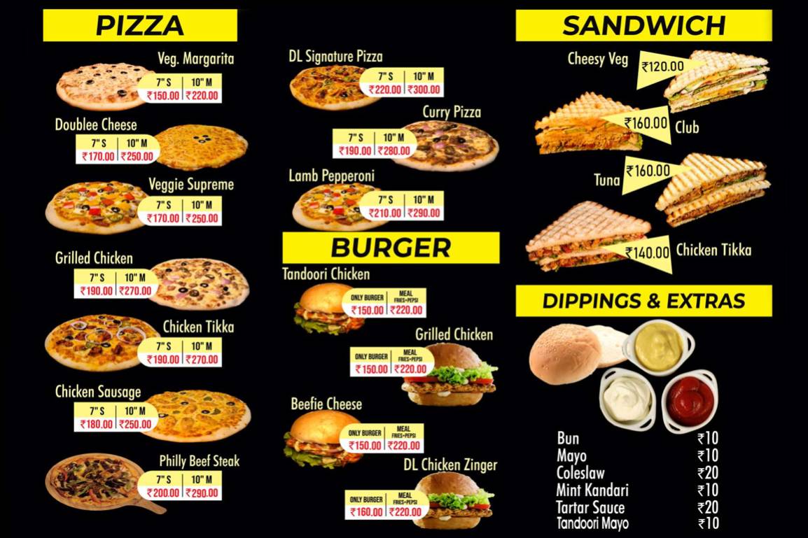 Five Star Chicken Triprayar menu