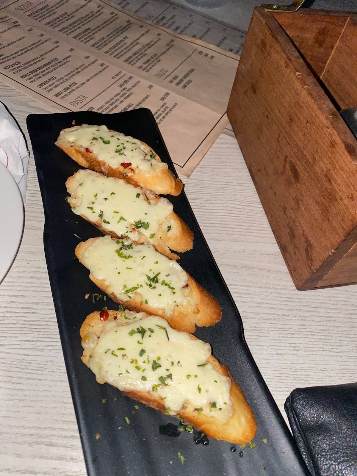Fly High menu