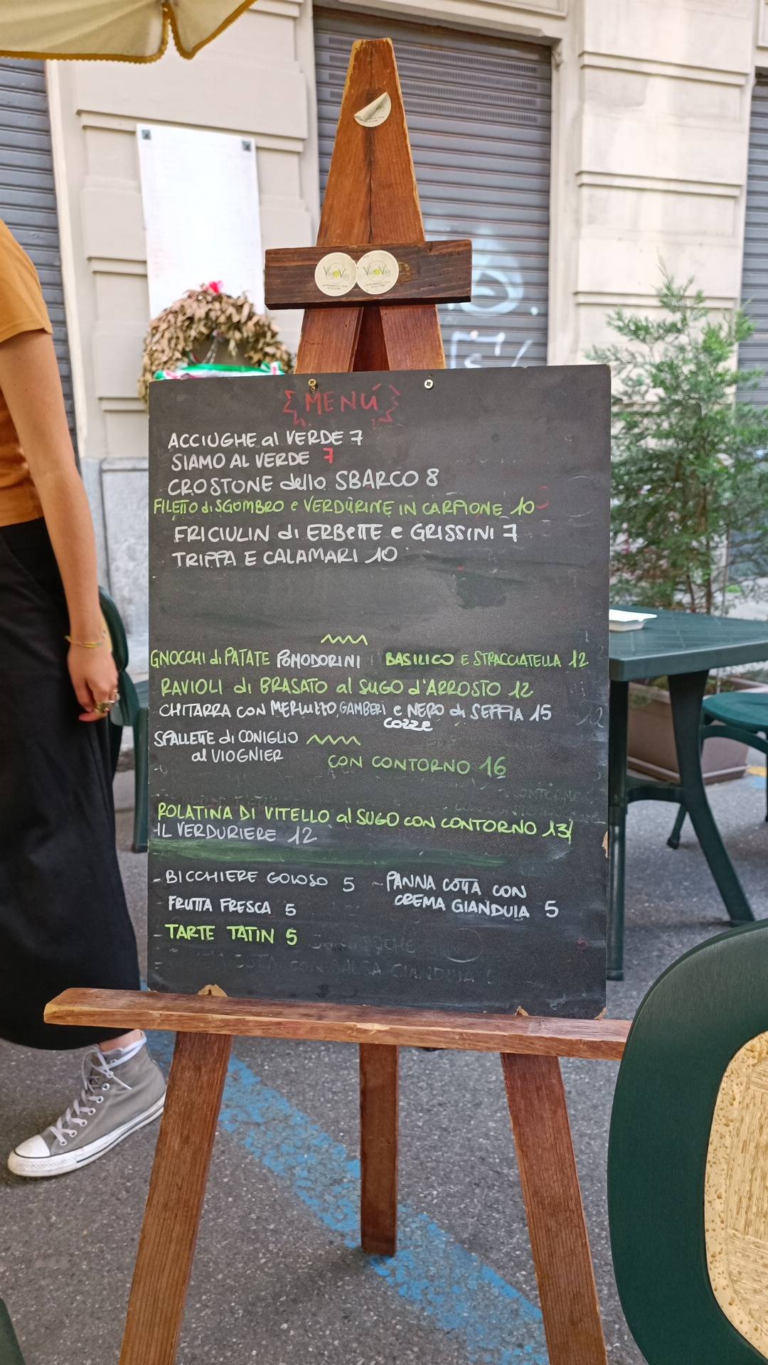 Menu di Fol - alla locanda matta 