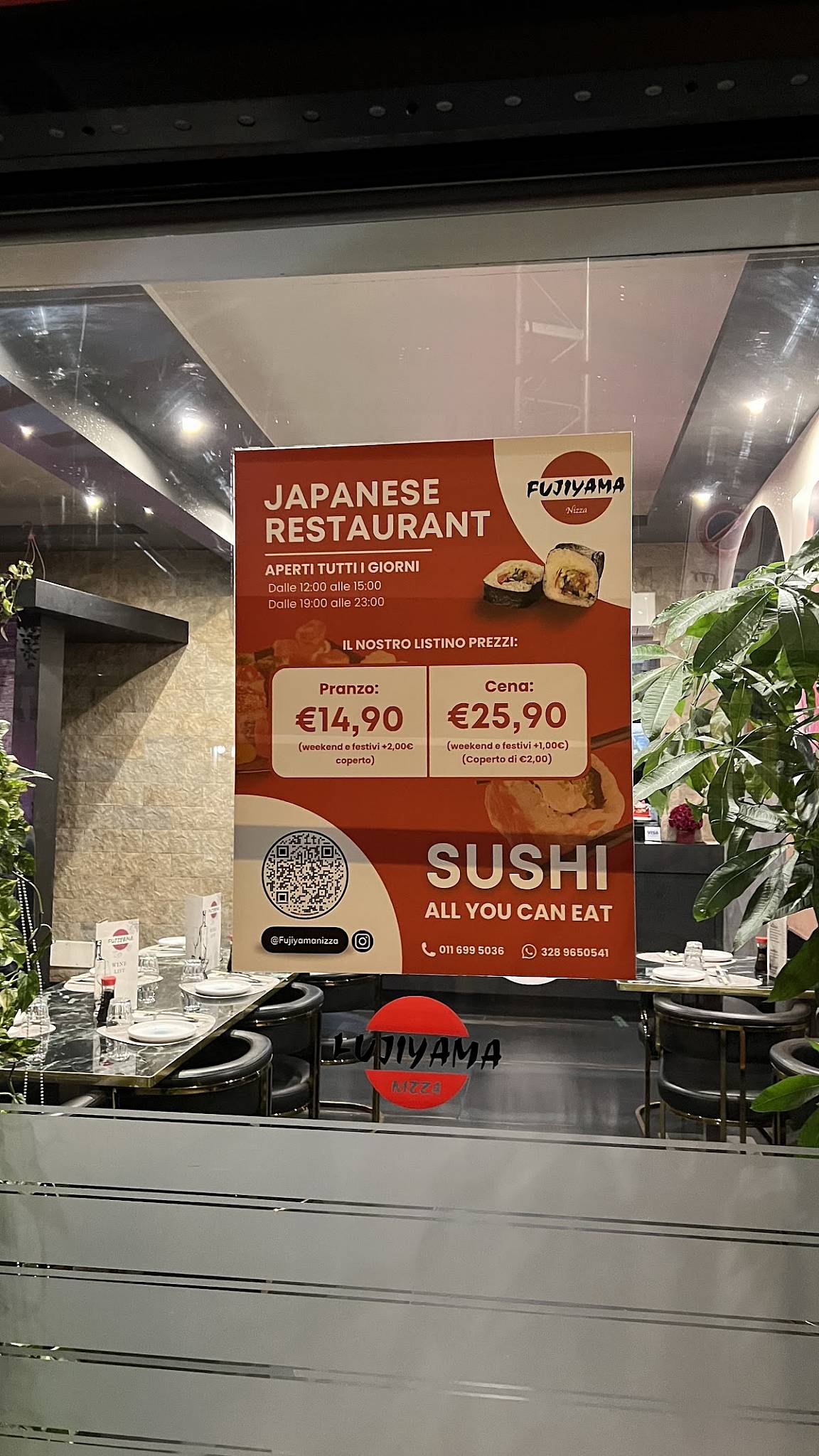 Menu di Fujiyama 