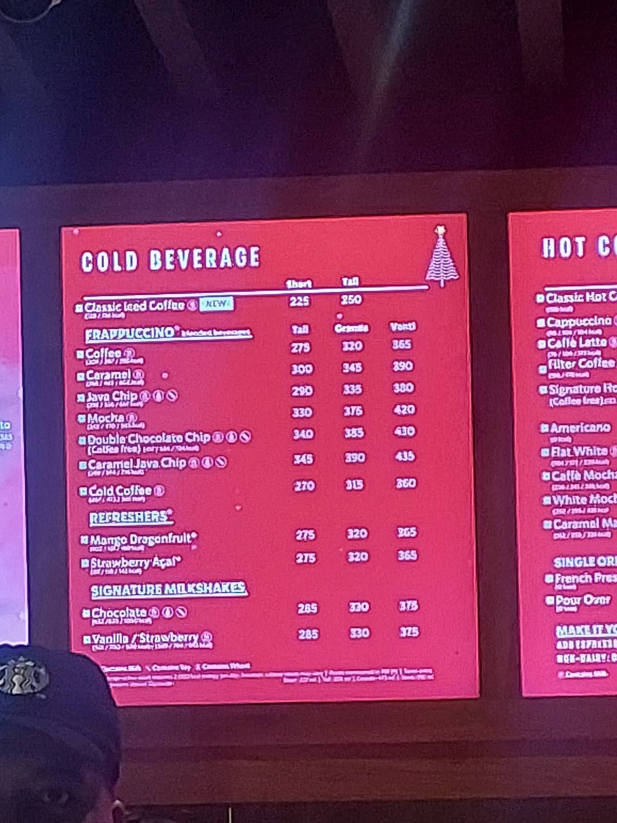 Garden Fairyland menu