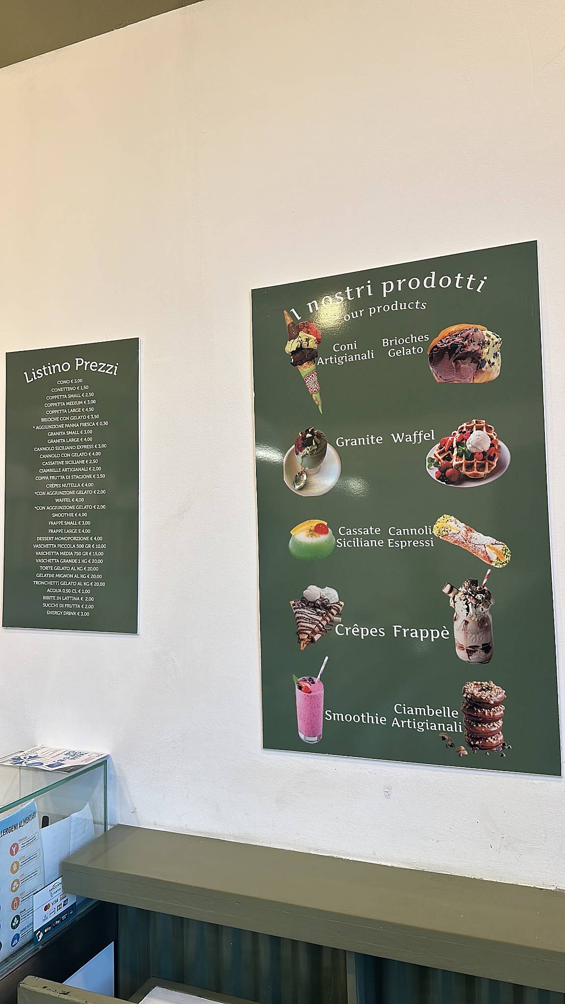 Menu di Gelateria Nonnino 