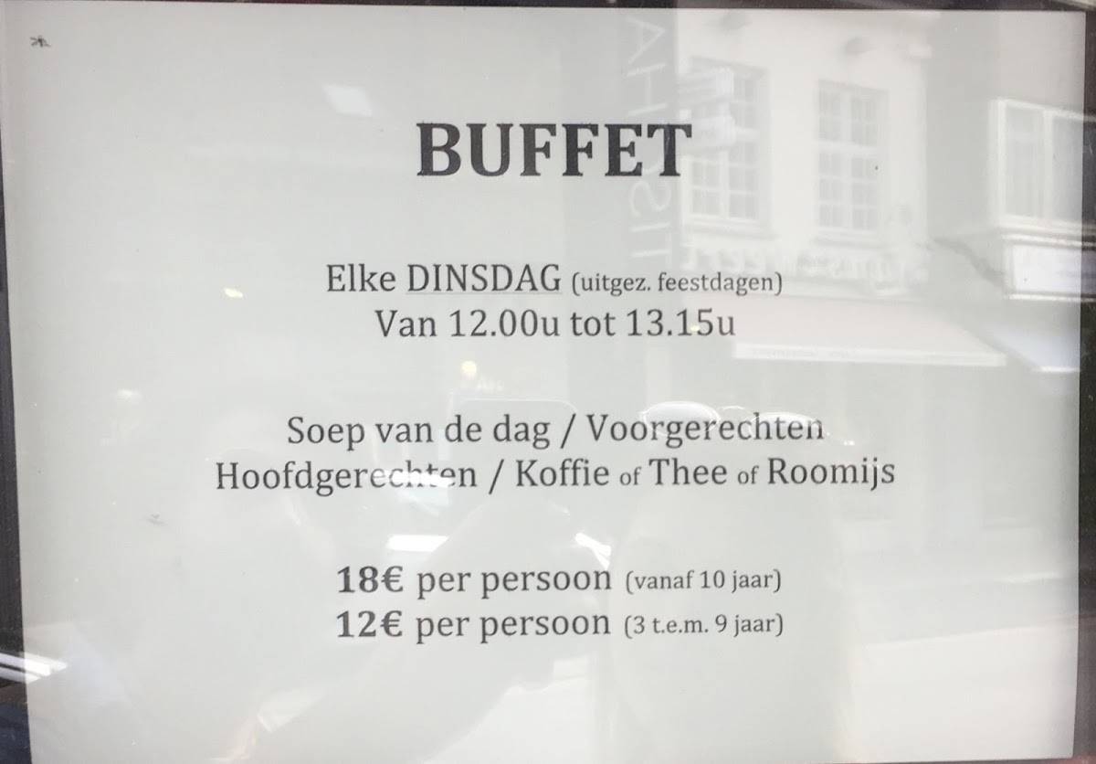 Menu de Hong Kong T.s.