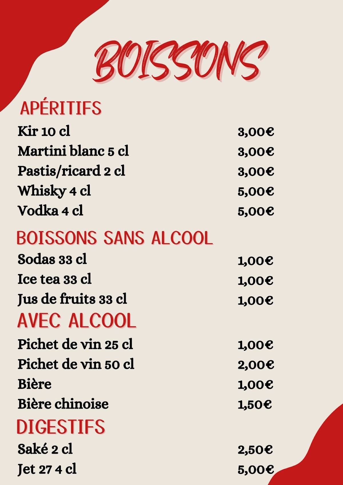 Ichiban Plan De Campagne Menu