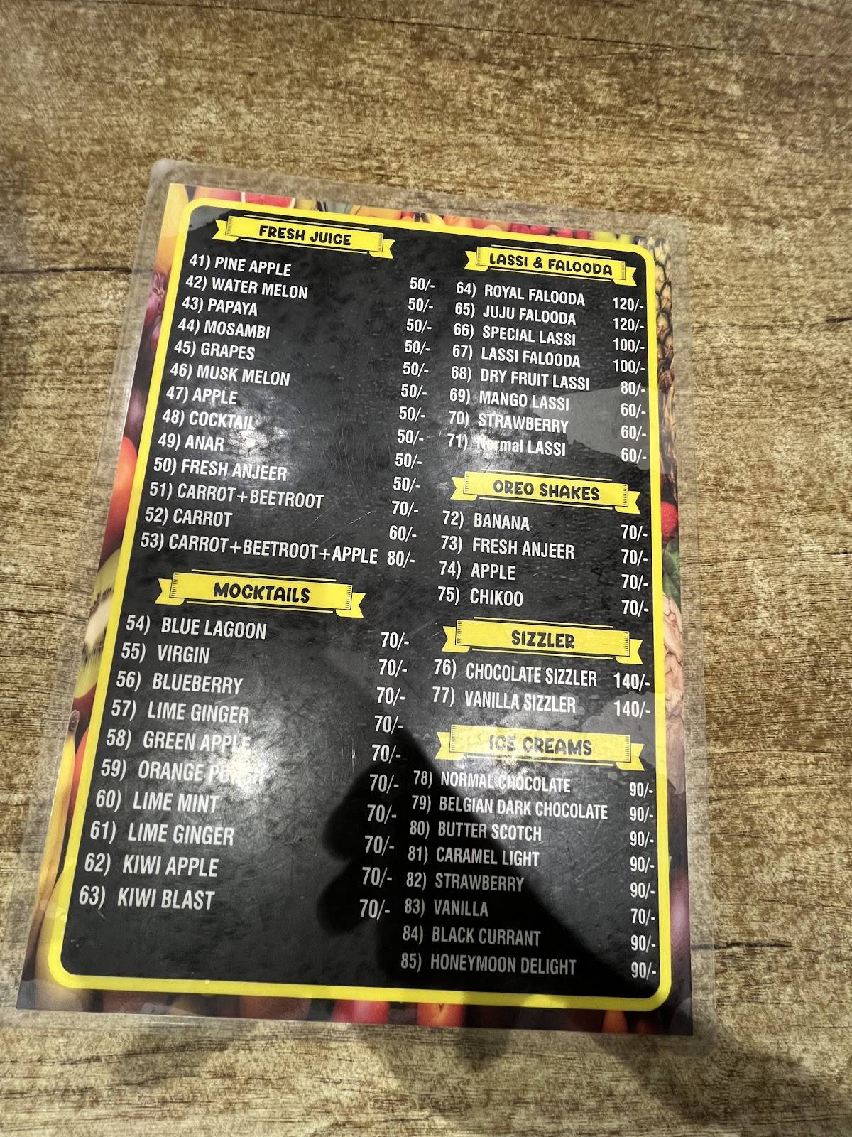 ISTANBUL AUTHENTIC DÖNER KEBAB menu