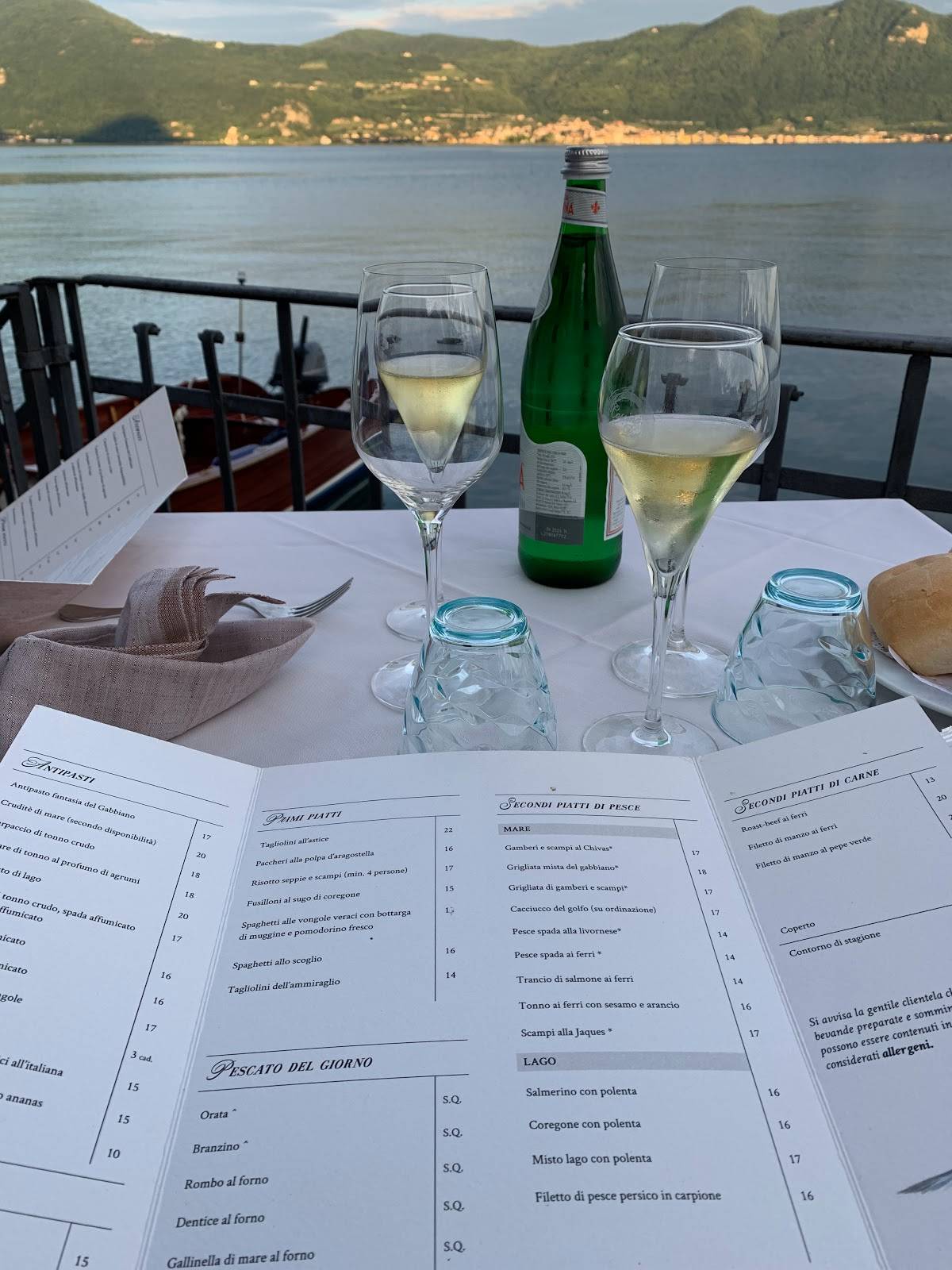 Menu di Il Gabbiano 