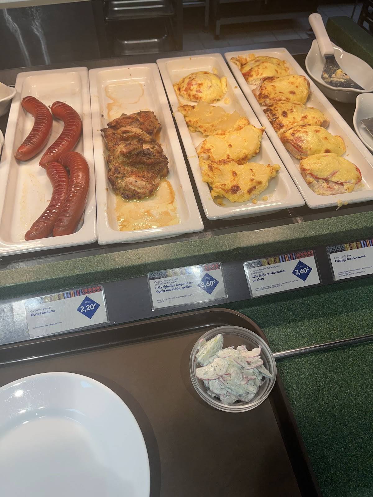 Menu de LIDO, Origo