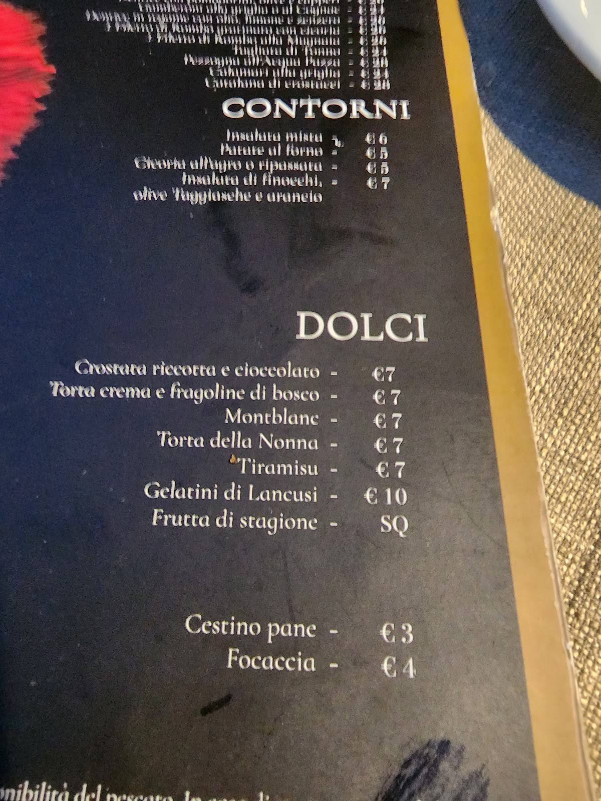 Menu di Le Fish 