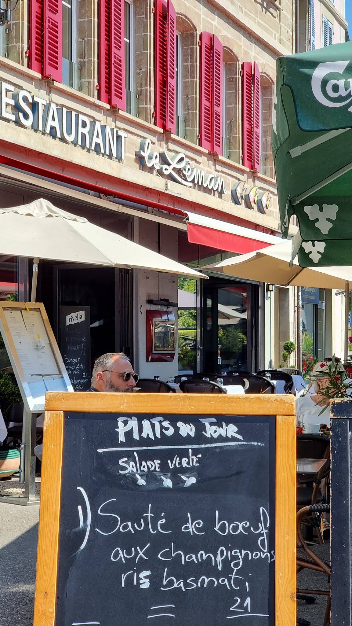 Menu di Le Léman 