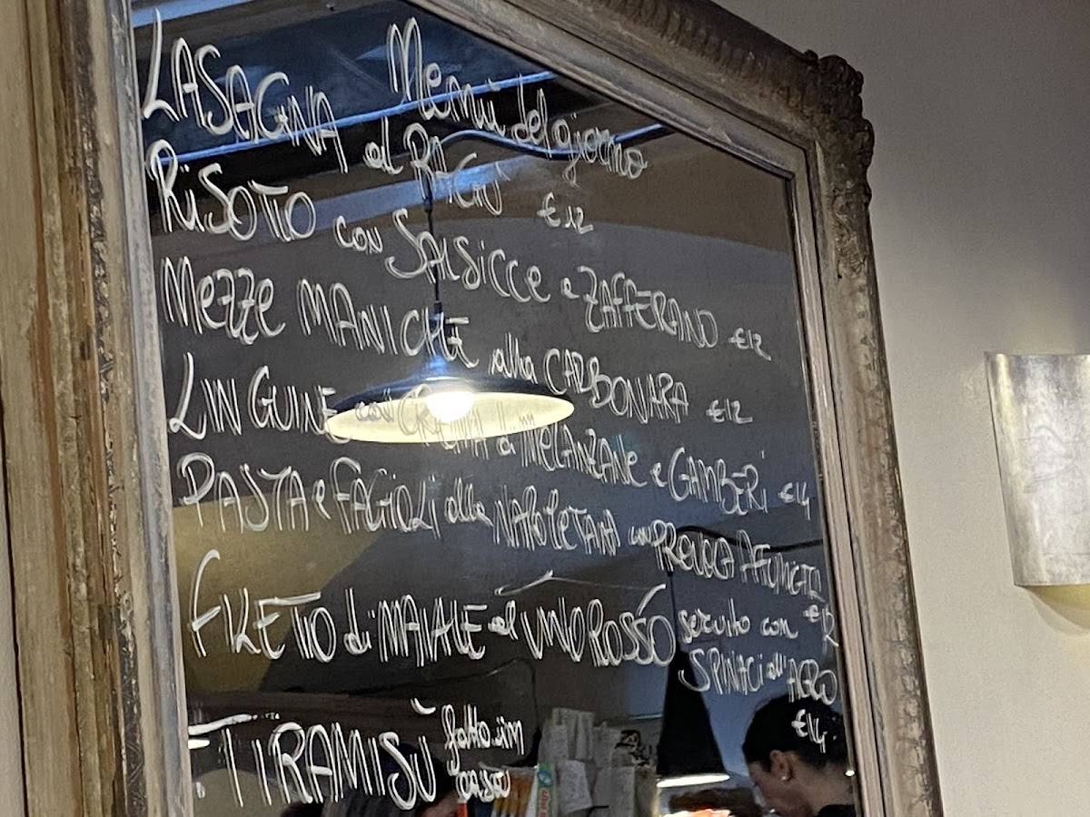 Menu di Luna D'oro 