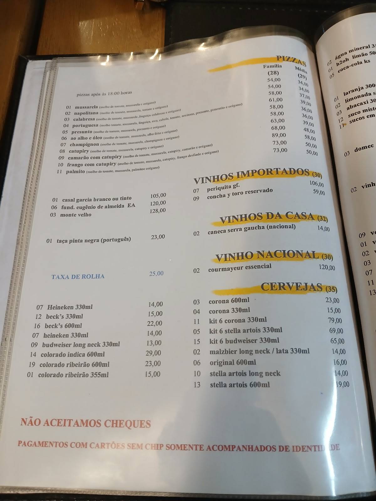 Meu Cantão cardápio