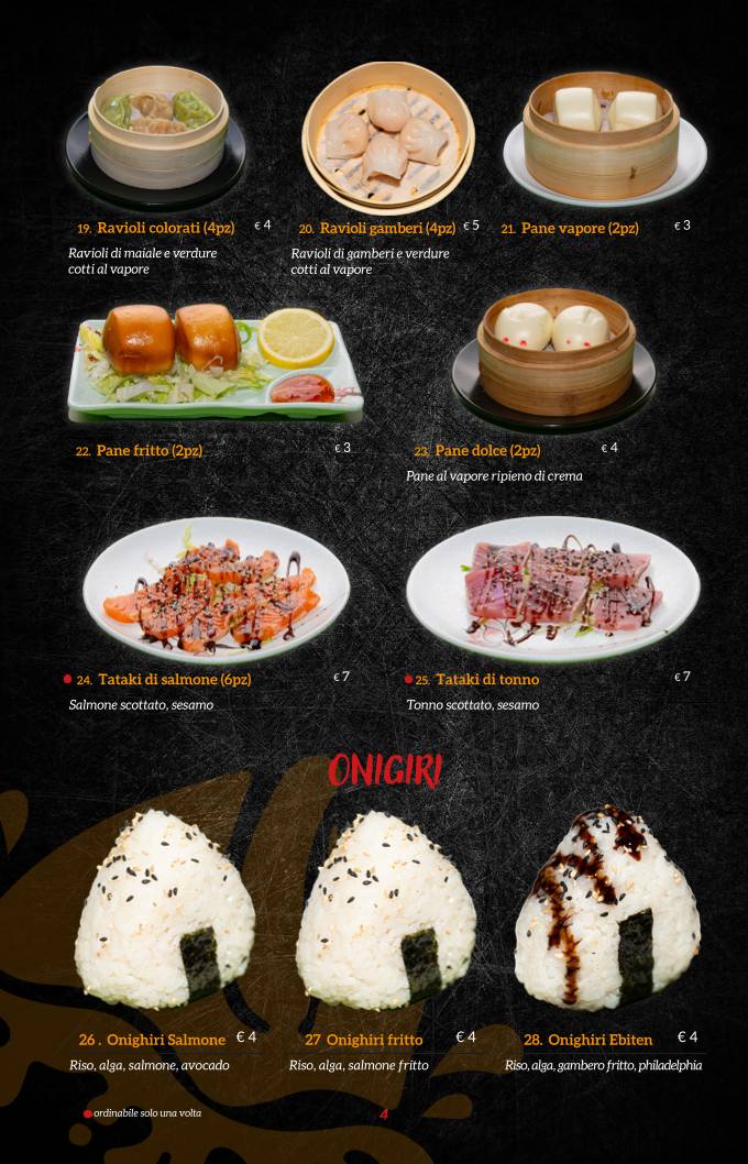 Menu di Miyako Sushi Restaurant 