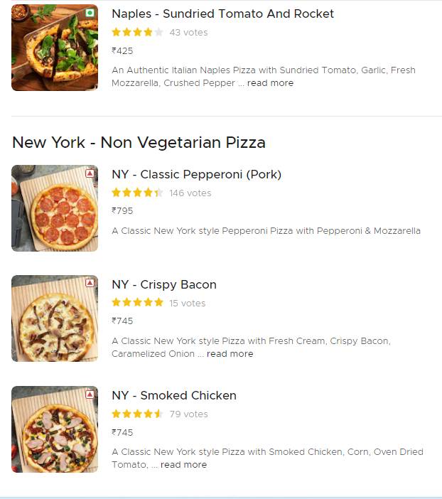 ENSO - Sourdough Pizza by Nomad - Malviya Nagar menu