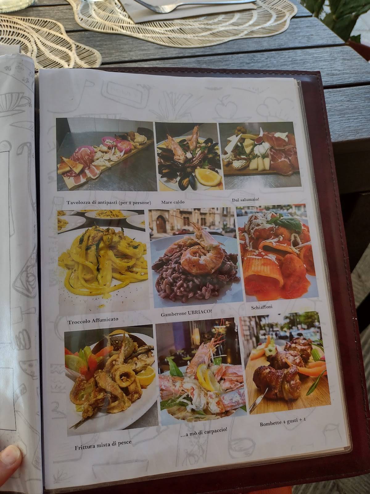 Menu di Nuovo Fizzarotti 