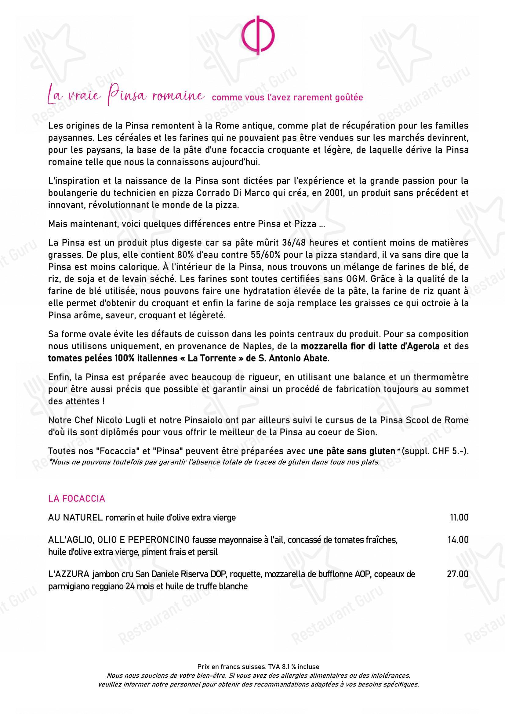 Детское per Restaurant Opéra Sion ristorante