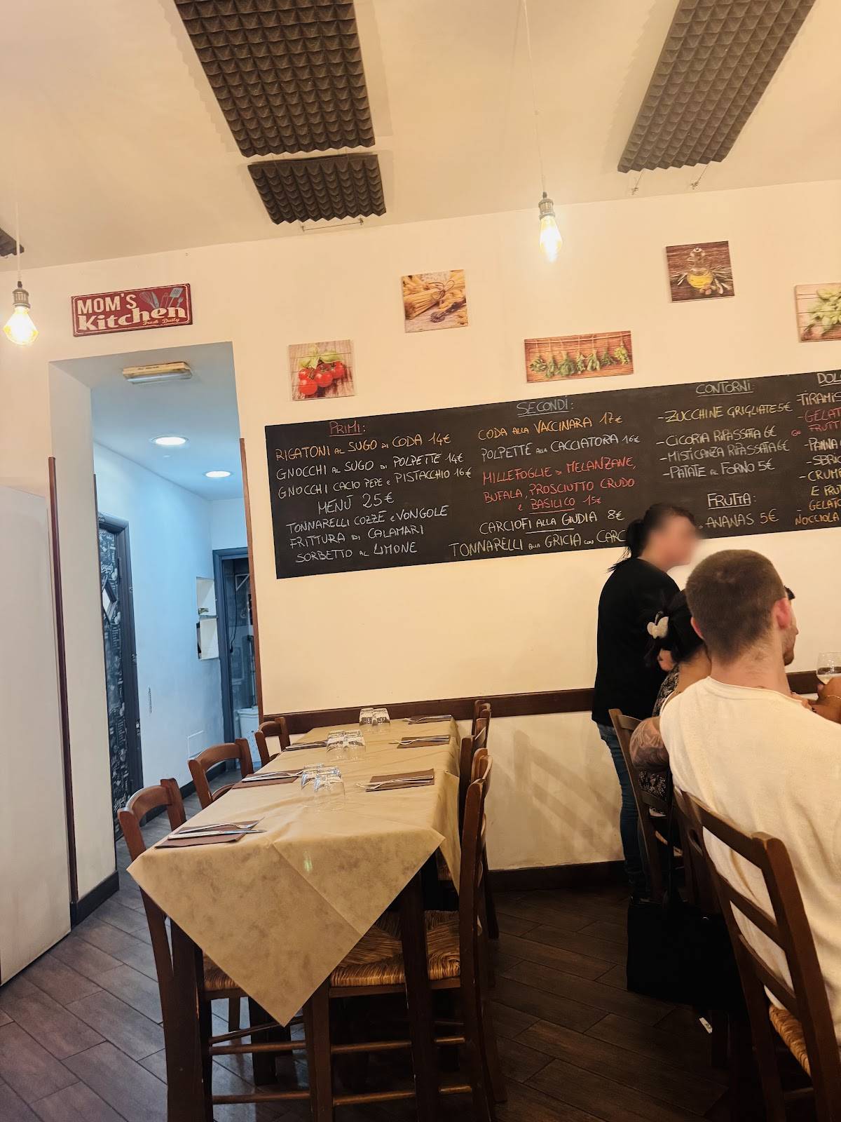 Menu di Osteria I Maccheroncini 